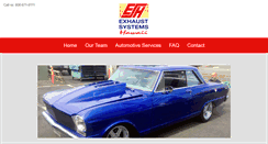 Desktop Screenshot of exhaustsystemshawaii.net